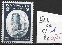 DANEMARK 513 ** Côte 1 € - Ungebraucht