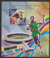 Olympics 2016 - Athletics - NIGER - S/S MNH - Zomer 2016: Rio De Janeiro