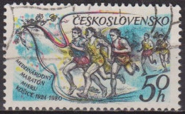 Sport Olympique - TCHECOSLOVAQUIE - Marathon - N° 2375 - 1980 - Gebruikt