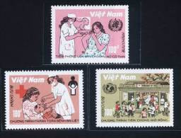 Vietnam Viet Nam MNH Perf Stamps 1989 : Expanded Programme On Immunizations / Red Cross (Ms580) - Viêt-Nam