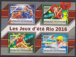 Olympics 2016 - Weightlifting - C.-AFRICA - S/S MNH - Estate 2016: Rio De Janeiro