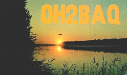 QSL Card - FINLAND, HELSINKI 1980   ( 2 Scans ) - Radio Amateur