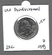 USA Pennsylvanie - 1999-2009: State Quarters