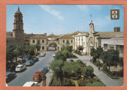 ANDUJAR - ANDALUCIA - JAEN - PLAZA MARCOS CRIADO - RENAULT 4 VOLKSWAGEN TYPE 3 VARIANT CITROEN 2 CV - ECRITE - Jaén