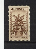 MARTINIQUE - Y&T Taxe N° 18* - MH - Postage Due