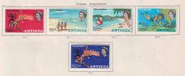 ANTIGUA  - 1968 Tourism Set Hinged Mint - 1858-1960 Kolonie Van De Kroon