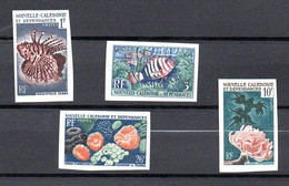 New Caledonia 1959 IMP. Set Fish/Sealife Stamps (Michel 364/67 U) MNH - Unused Stamps