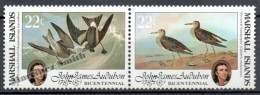 Marshall 1985 Yvert 71-72, John James Audubon Bicentennial - Birds - MNH - Marshall