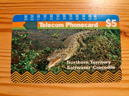 Phonecard Australia - Northern Territory Saltwater Crocodile - Australie