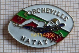 PAT14950 NATATION AS PORCHEVILLE Dpt 78 YVELINES - Zwemmen