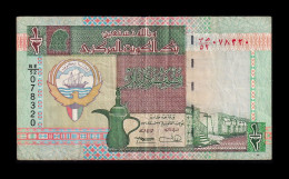 Kuwait 1/2 Dinar L.1968 (1994) Pick 24b Mbc Vf - Kuwait