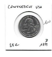 USA Connecticut - 1999-2009: State Quarters