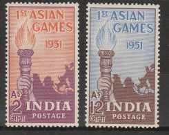 India 1951 - N. 32/33 MNH - Neufs