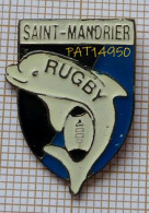 PAT14950 RUGBY SAINT ST MANDRIER  DAUPHIN Dpt 83 VAR - Rugby