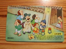 Phonecard South Korea - Cartoon - Korea, South