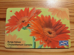 Phonecard Malaysia 67USBB - Flower - Malasia