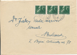 Hungary Cover 25-8-1948 - Covers & Documents