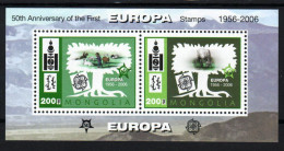 SSCF020- Mongólia 2006 - 50º Aniv Selos Europa_ MNH - 2006