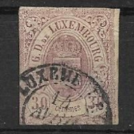 Luxemburg Mi.Nr.9 Gestempelt - 1859-1880 Stemmi