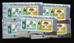 SSCF136v5- MONGÓLIA 2006- 50ºANIV. SELOS EUROPA- MNH_ X5 - 2006