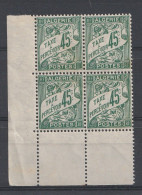 ALGERIE YT TAXE7  6  Bloc De 4 Neuf ** - Timbres-taxe