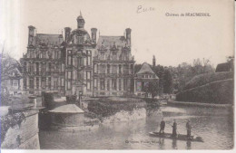 Chateau De Beaumesnil   Carte Postale Animee  1911 - Beaumesnil