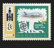 SSCF995s11- MONGÓLIA 2006- MNH _ 50 ANOS DAS EMISSÕES EUROPA CEPT - 2006