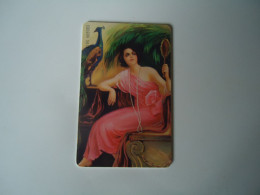 GREECE  USED CARDS WOMEN  AND BIRDS - Griechenland