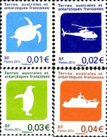 719923 MNH ANTARTIDA FRANCESA 2014 FAUNA Y TRANSPORTE - Ungebraucht