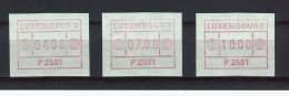 LUXEMBOURG - Y&T Distributeur N° 1** - Série Complète - Postage Labels