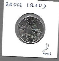 USA Rhode Island - 1999-2009: State Quarters