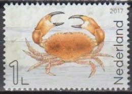 Netherlands 2017 (MNH) (Mi 3627A) - Brown Crab (Cancer Pagurus) - Crustacés