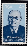 Daniel François Malan - 1974 - Unused Stamps