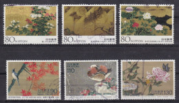 NIPPON JAPPON JAPAN OISEAUX VÖGEL BIRDS FLOWERS FLEURS PLANTES - Usati