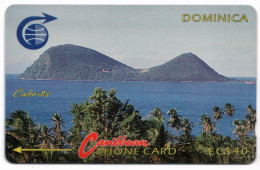 Dominica - Cabrits - 4CDMC (Black On Black) - Dominique