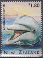 New Zealand 1996 (MNH) (MNH) (Mi 1516) - Botlenosed Dolphin (Tursiops) - Dolphins