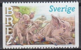 Sweden 2013 (MNH) (Mi 2953) - Piglets (Sus Scrofa Domestica) - Ferme