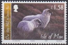 Isle Of Man 2009 (Mi 1556) - Domestic Sheep (Ovis Ammon Aries) - Ferme