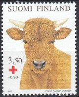 Finland 2000 (MNH) (Mi 1529) - Domestic Cattle (Bos Primigenius Taurus) - Male - Ferme