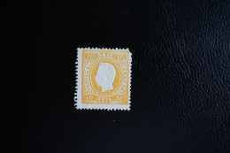 (T6) Portugal - D. Luis I -1905 Reprint 10 R, Perf. 13½ (MNG) - Nuovi