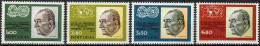 1973 Visita Do Presidente Médici AF 11784-7 / Sc 1173-6 / YT 1182-5 / Mi 1202-5 Novo / MNH / Neuf / Postfrisch [zro] - Neufs