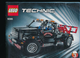 LEGO Technic 9395 -  - Notices D'assemblage 1 Et 3 - Planos