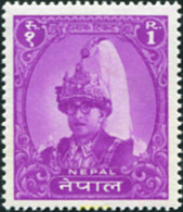 688145 MNH NEPAL 1960 40 ANIVERSARIO DEL REI MAHENDRA - Népal