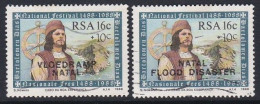 Natal Flood Disaster - 1988 - Used Stamps