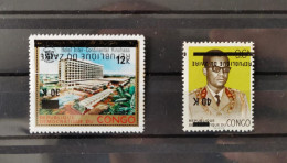 Zaïre - 910 + 915 - Variété - Surcharges Renversées - Inverted Overprint - Provisoires - 1977 - MNH - Unused Stamps