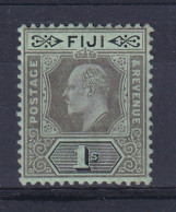 Fiji: 1906/12   Edward    SG122    1/-    MH - Fiji (...-1970)