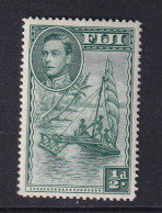 Fiji: 1938/55   KGVI    SG249a    ½d   [Perf: 14]    MH - Fiji (...-1970)