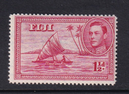 Fiji: 1938/55   KGVI    SG252b    1½d    Carmine  [Perf: 14] [Die II]   MH - Fiji (...-1970)