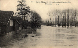 +++saint Dizier+++                Inondation Du 20 Janvier 1910     L Abattoir - Saint Dizier