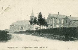 Werbomont, L'église Et L'école Communale - Ferrières